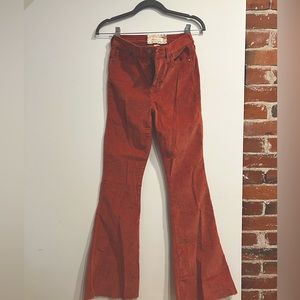 Hippie Flare Alter’d State Red/orange Pants, 25 long